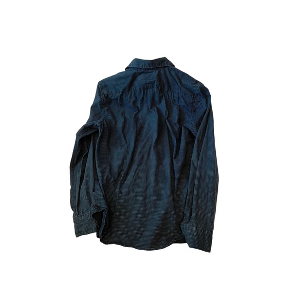 Cactus Man Slim Fit Polka Dot Long Sleeve Shirt Mens M - Picture 2 of 3